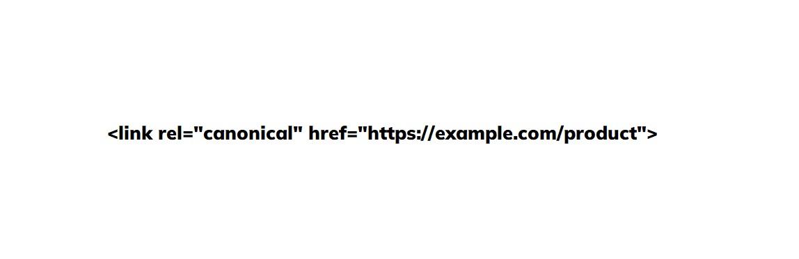 canonical tag