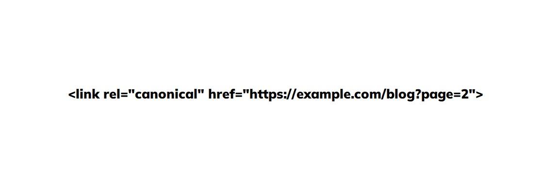 link rel canonical seo