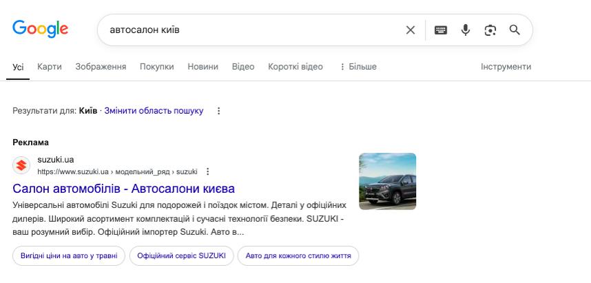 seo для автодилерів